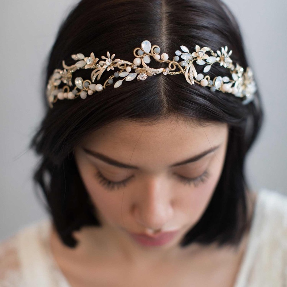 Beautiful Twigs and Honey Tiara / Wedding Headband